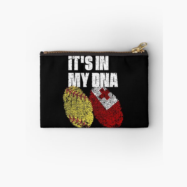 Item preview, IT'S IN MY DNA Softball - Tonga Flag Fingerprint  designed and sold by CosmoKitsch.