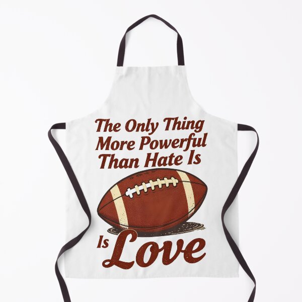 Item preview, The Only Thing More Powerful Than Hate Is Love Vintage Football Quote Shirt designed and sold by Uglyandcute.