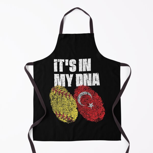 Item preview, IT'S IN MY DNA Softball - Turkey Flag Fingerprint  designed and sold by CosmoKitsch.