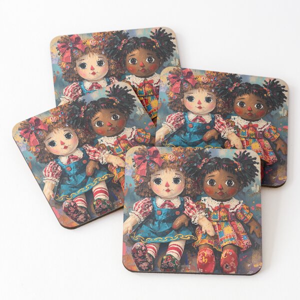 Item preview, Whimsy Whimsical Rag Dolls Duo designed and sold by shaang.