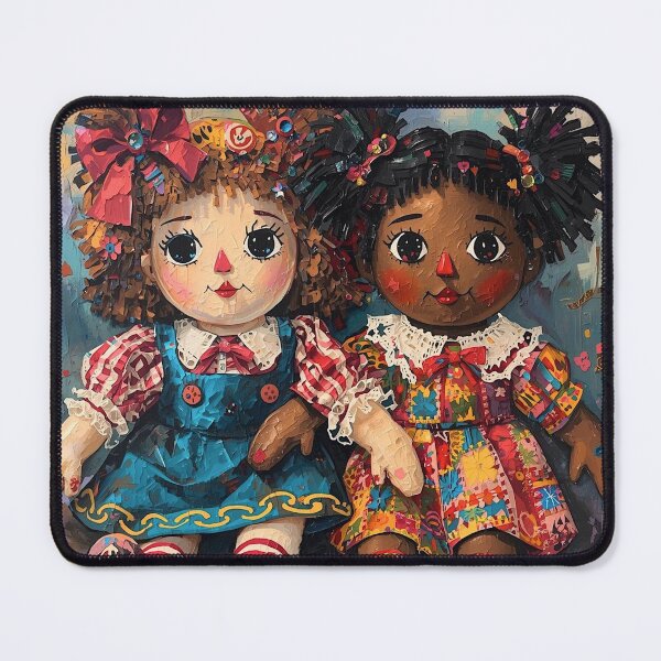 Item preview, Whimsy Whimsical Rag Dolls Duo designed and sold by shaang.
