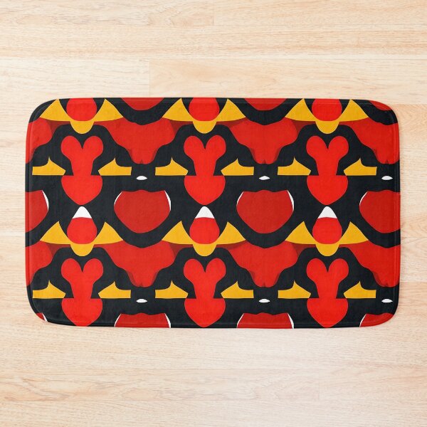 Item preview, red seamless pattern designed and sold by NEXTLEVEL318.