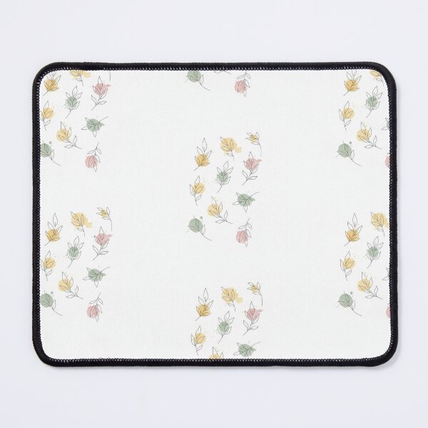 Item preview, Delicate botanical line art with watercolor designed and sold by KromaNauta.