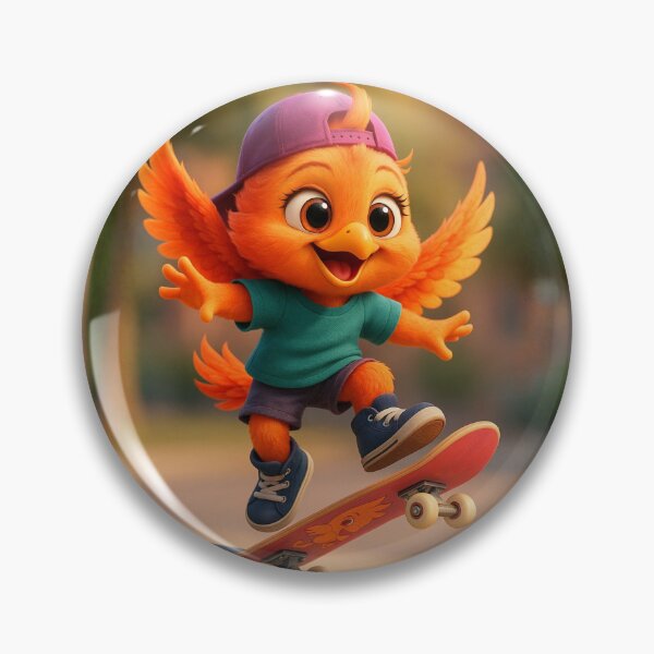 Item preview, Skater Phoenix Girl designed and sold by Sillytoe.