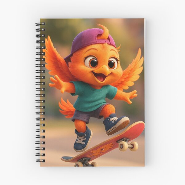 Item preview, Skater Phoenix Girl designed and sold by Sillytoe.