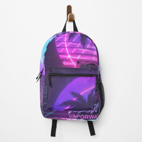 Item preview, Neon Retro Vaporwave Sunset Painting designed and sold by BrickByDream.