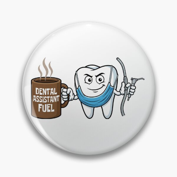 Item preview, ​Dental Assistant Fuel - Funny CDA RDA Coffee & Tools Art designed and sold by DrToothStudio.