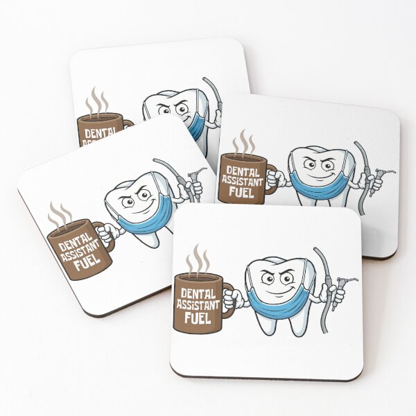 Item preview, ​Dental Assistant Fuel - Funny CDA RDA Coffee & Tools Art designed and sold by DrToothStudio.