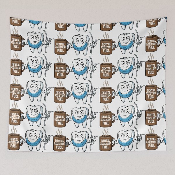 Item preview, ​Dental Assistant Fuel - Funny CDA RDA Coffee & Tools Art designed and sold by DrToothStudio.
