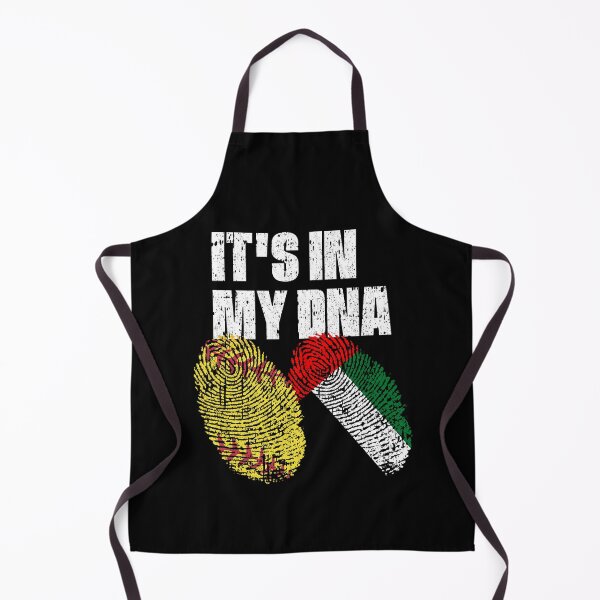 Item preview, IT'S IN MY DNA Softball - United Arab Emirates Flag Fingerprint designed and sold by CosmoKitsch.