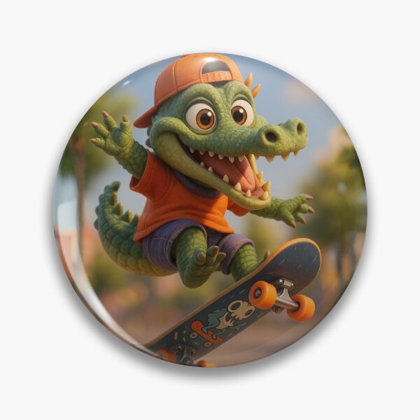 Item preview, Skater Phytosaurus designed and sold by Sillytoe.