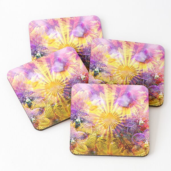 Item preview, Sunburst Cathedral of Blossoms designed and sold by MysticArtForge.