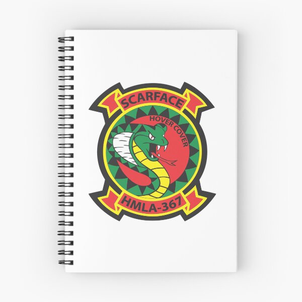 Item preview, HMLA-367 Scarface Squadron Military Emblem designed and sold by CharlieDesings.