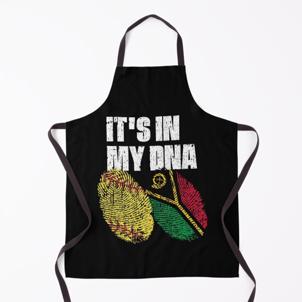 Item preview, IT'S IN MY DNA Softball - Vanuatu Flag Fingerprint designed and sold by CosmoKitsch.