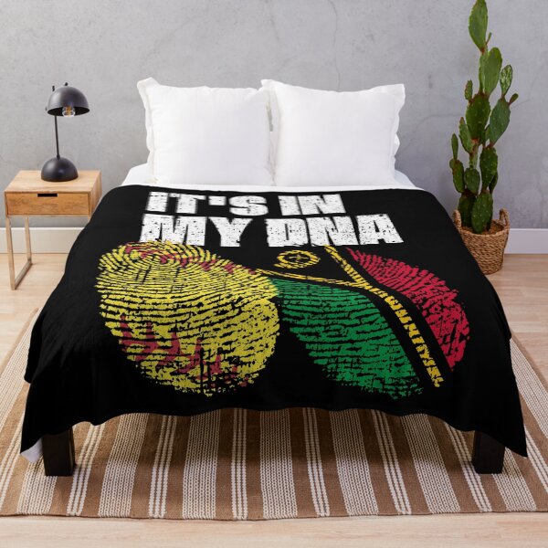 Item preview, IT'S IN MY DNA Softball - Vanuatu Flag Fingerprint designed and sold by CosmoKitsch.