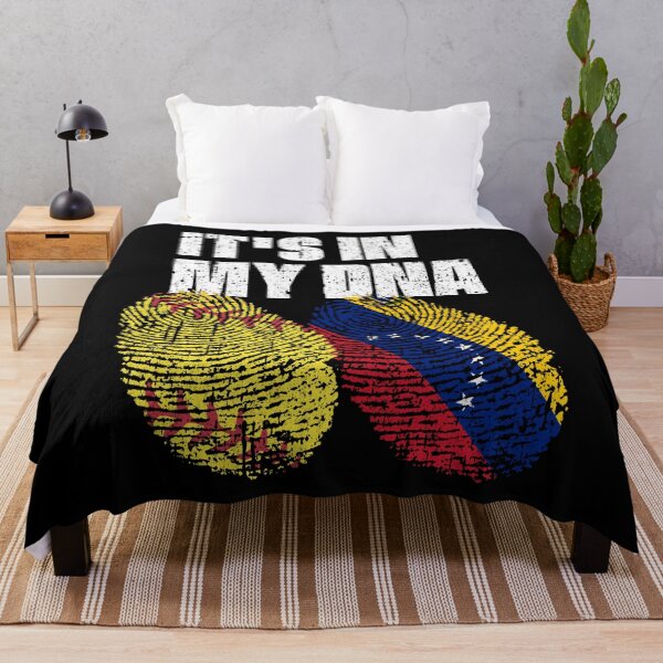 Item preview, IT'S IN MY DNA Softball - Venezuela Flag Fingerprint designed and sold by CosmoKitsch.