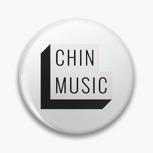 Item preview, Chin Music minimalist baseball pitcher designed and sold by The Sporty Nerd.