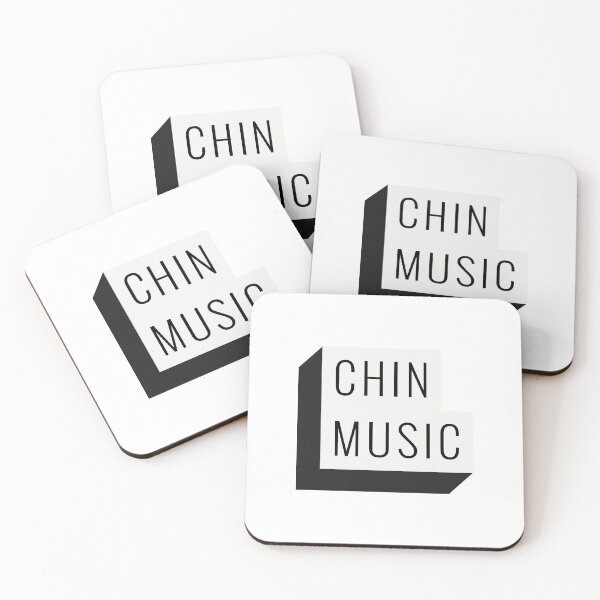Item preview, Chin Music minimalist baseball pitcher designed and sold by The Sporty Nerd.