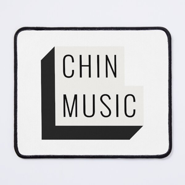 Item preview, Chin Music minimalist baseball pitcher designed and sold by The Sporty Nerd.