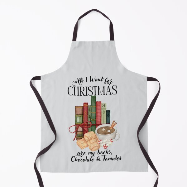 Item preview, All I Want for Christmas Are My Books, Chocolate & Tamales designed and sold by Teacher-Toast.
