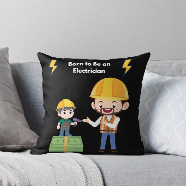 Item preview, Born to Be an Electrician designed and sold by BoogzisArtwork.