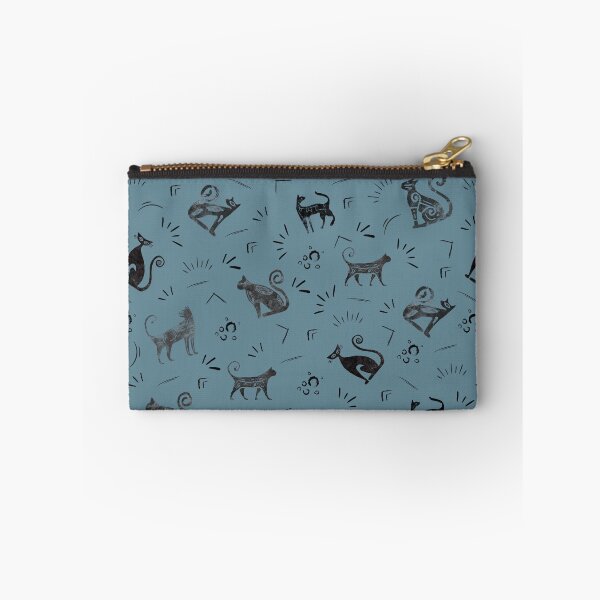 Item preview, Cave Art Cats on Gray Azure designed and sold by KSimpson838.