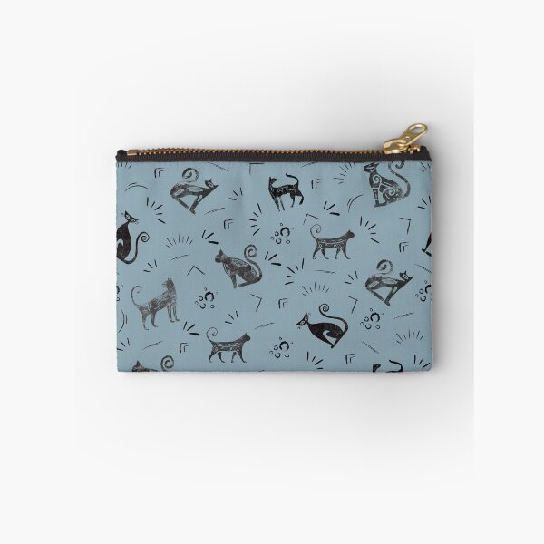Item preview, Cave Art Cats on Light Gray Azure designed and sold by KSimpson838.