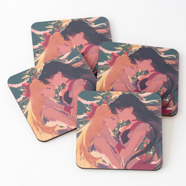 Item preview, Sailor Venus and Sailor Mars Christmas designed and sold by Solace Sparkles.