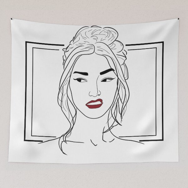 Item preview, Dark Vintage Pin-Up Illustration designed and sold by Roberta Calabrese.