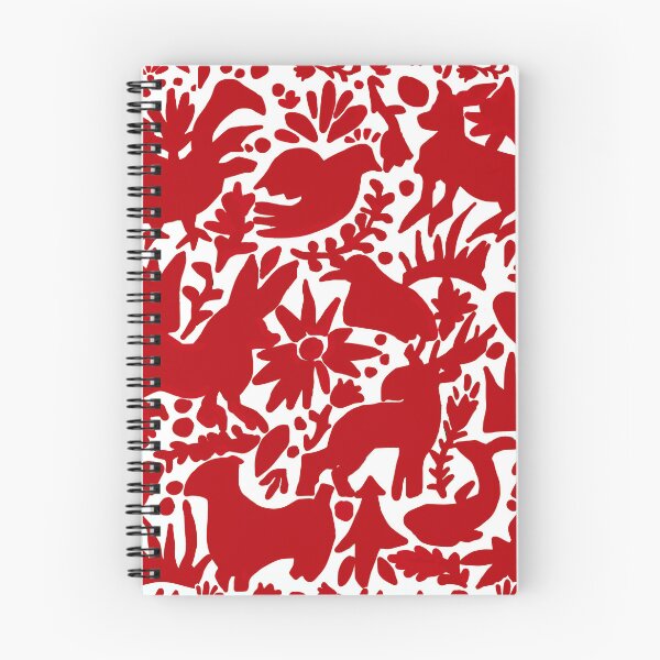 Item preview, Mexican Red Fire Otomi Mexican Folk Art Pattern designed and sold by TinaSalazar.