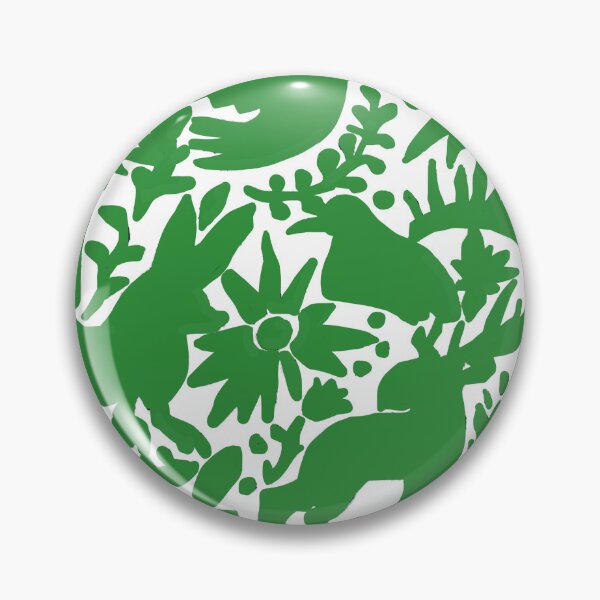 Item preview, Mexican Green Earth Otomi Mexican Folk Art Pattern designed and sold by TinaSalazar.