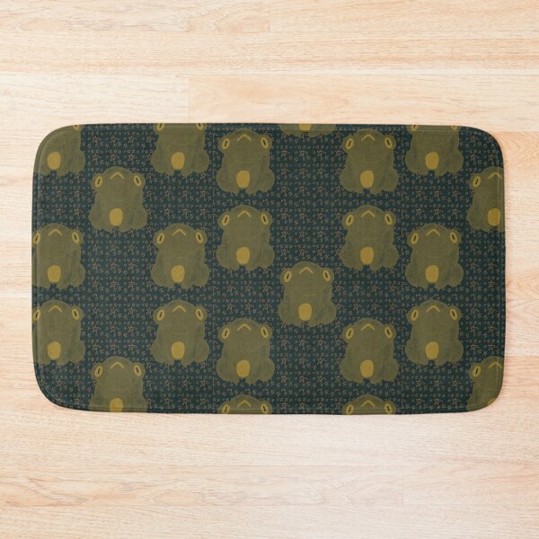 Item preview, Frogs and stars set in navy background designed and sold by CottageComfortsShoppe.