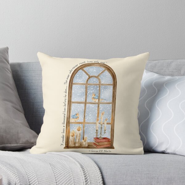 Item preview, "A Reader Lives a Thousand Lives Before He Dies..." designed and sold by Teacher-Toast.