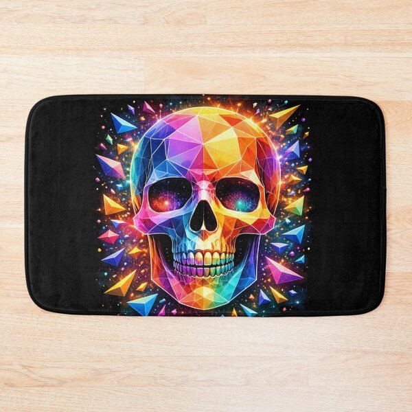 Item preview, Geometric skull colorful  designed and sold by BsDrip.