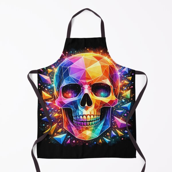 Item preview, Geometric skull colorful designed and sold by BsDrip.