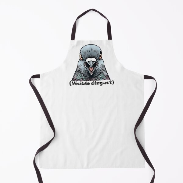 Item preview, Visible disgust - funny design of judgemental pigeon perfect for people with sense of humor trying to send a message to others designed and sold by murroedesigns.