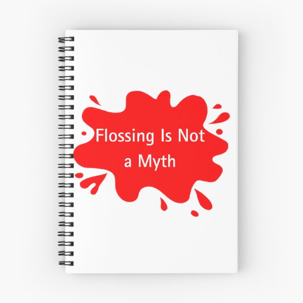 Item preview, Flossing Is Not a Myth Funny Dentist Quote designed and sold by Red BloB.