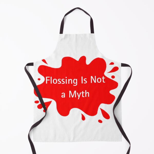 Item preview, Flossing Is Not a Myth Funny Dentist Quote designed and sold by Red BloB.