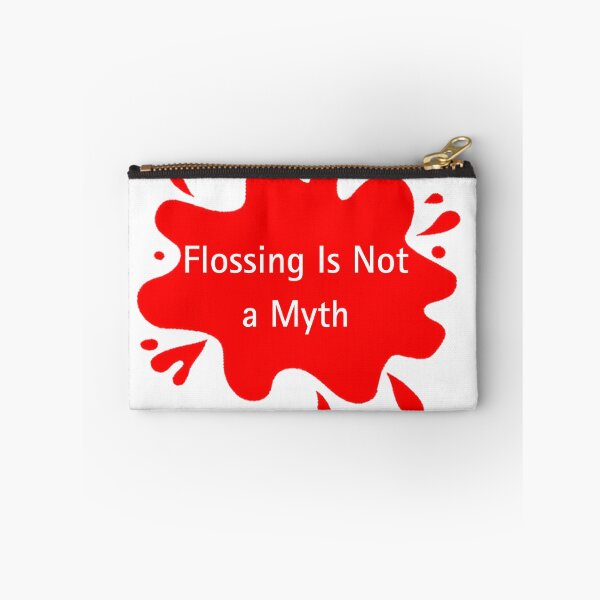 Item preview, Flossing Is Not a Myth Funny Dentist Quote designed and sold by Red BloB.