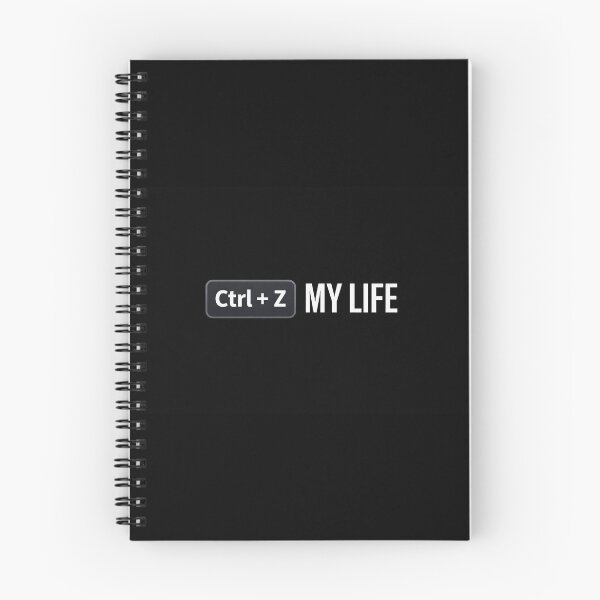 Item preview, Ctrl + Z My Life – Funny Keyboard Shortcut Tech Humor Design designed and sold by MySheetMusicArt.