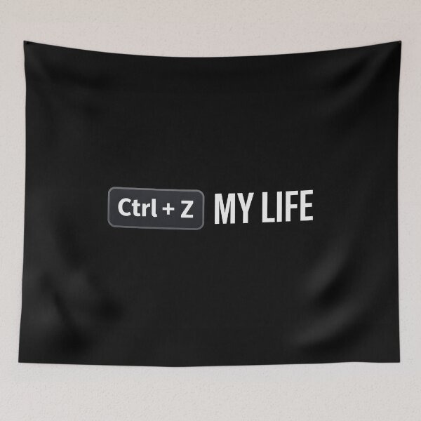 Item preview, Ctrl + Z My Life – Funny Keyboard Shortcut Tech Humor Design designed and sold by MySheetMusicArt.