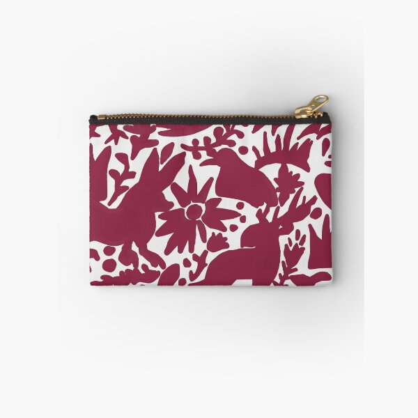 Item preview, Mexican Otomi Texas Maroon Colors Mexican Folk Art designed and sold by TinaSalazar.