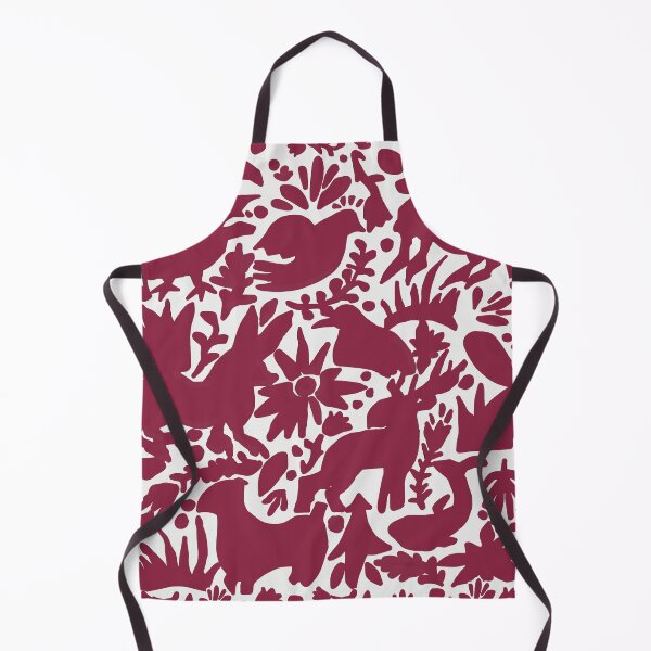 Item preview, Mexican Otomi Texas Maroon Colors Mexican Folk Art designed and sold by TinaSalazar.
