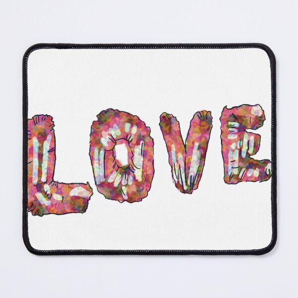 Item preview, Love in ballon form with faux glitter designed and sold by CottageComfortsShoppe.