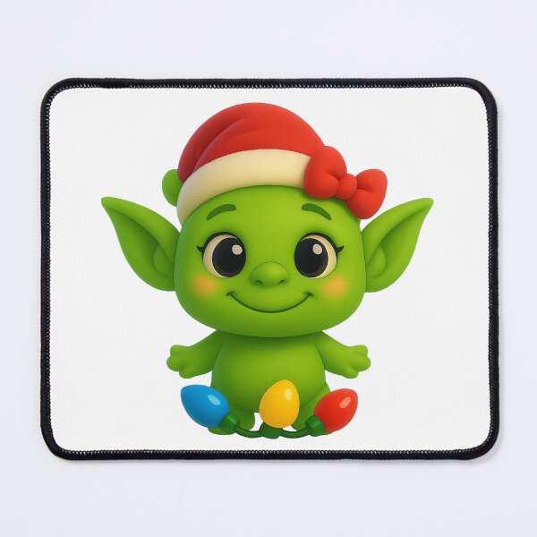 Item preview, Christmas Ogre Girl designed and sold by Sillytoe.