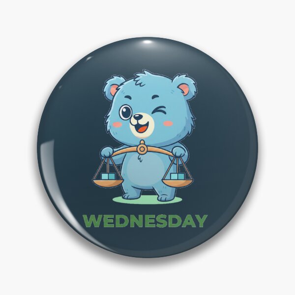 Item preview, Wednesday Balance Hump Day Bear designed and sold by Printforluck.