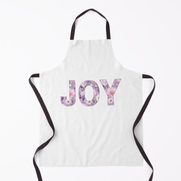 Item preview, JOY Floral Letters – Botanical Positive Quote Aesthetic Design designed and sold by Calm Earth Collective.