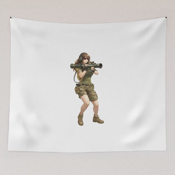 Item preview, Rocket Launcher Girl designed and sold by RAWLIFEGRAPHIC.