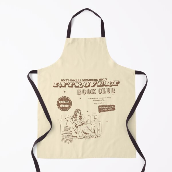 Item preview, Introvert Book Club designed and sold by Teacher-Toast.