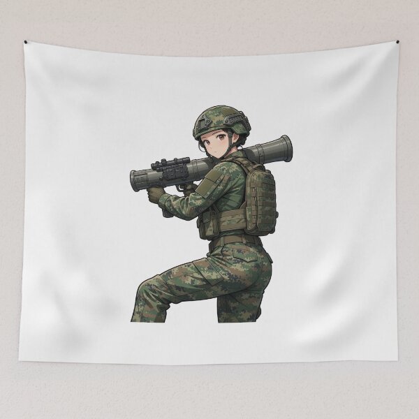 Item preview, Rocket Launcher Girl designed and sold by RAWLIFEGRAPHIC.